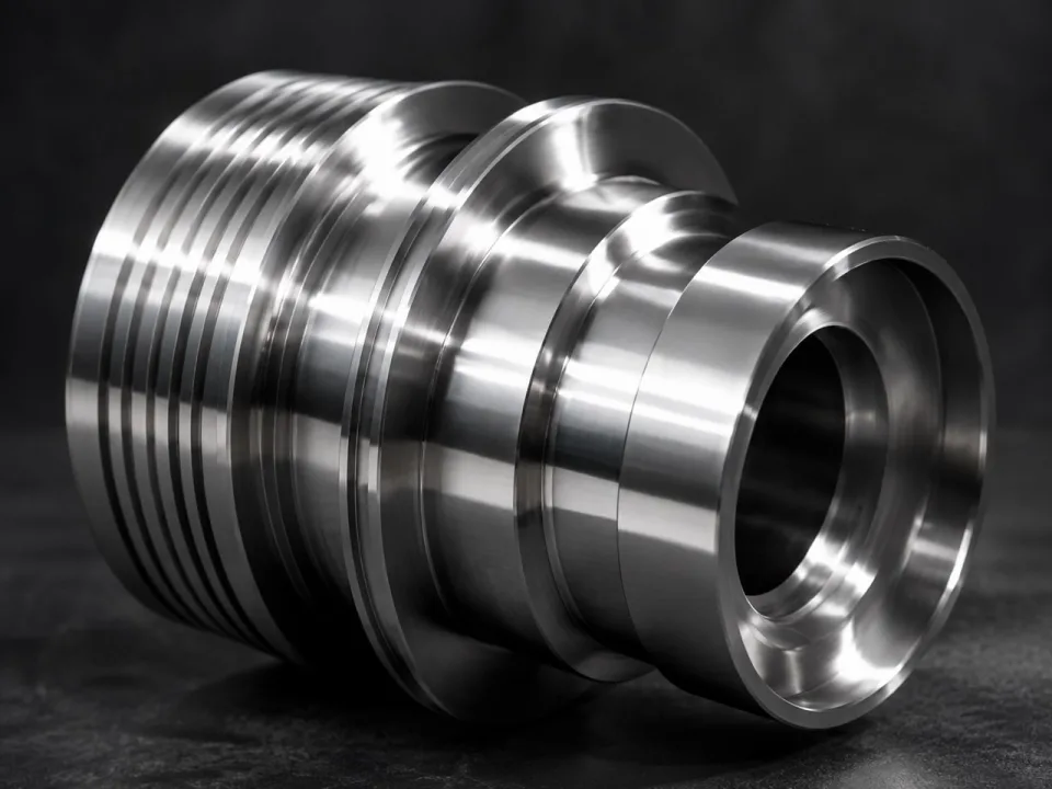 Precyzyjnie toczony element metalowy